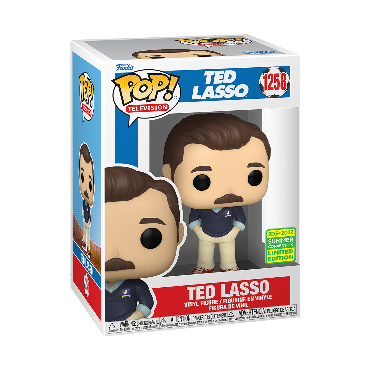 Funko Pop! TED LASSO #1258 [2022 SDCC SUMMER SHARED CONVENTION] *PREORDER*