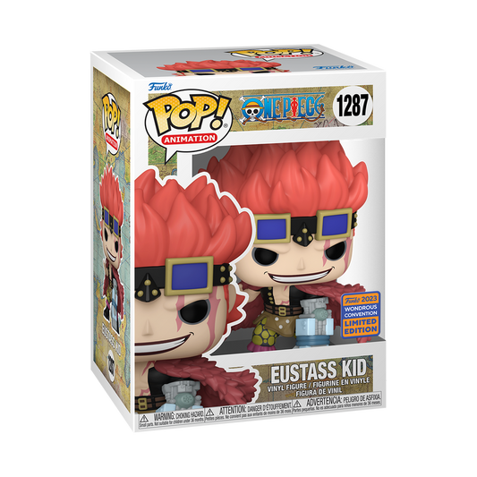 FUNKO POP! ANIME ONE PIECE EUSTASS KID #1287 [2023 WONDROUS CON EXCLUSIVE]
