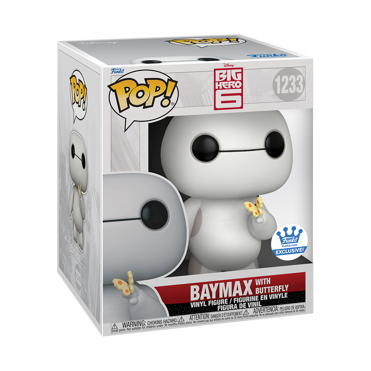 Funko Pop! Big Hero 6 - Baymax with Butterfly #1233 [Funko Shop Exclusive]