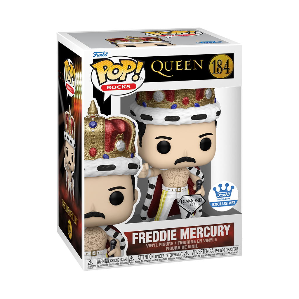 Freddie mercury funko pop diamond discount