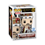 FUNKO POP! ROCKS QUEEN FREDDIE MERCURY AS KING with CROWN DIAMOND GLITTER [FUNKO SHOP EXCLUSIVE] #184