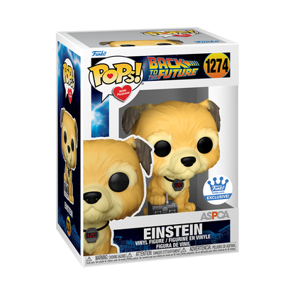 Funko Pop! Back To The Future - Einstein with Purpose #1274 [Funko Shop Exclusive]