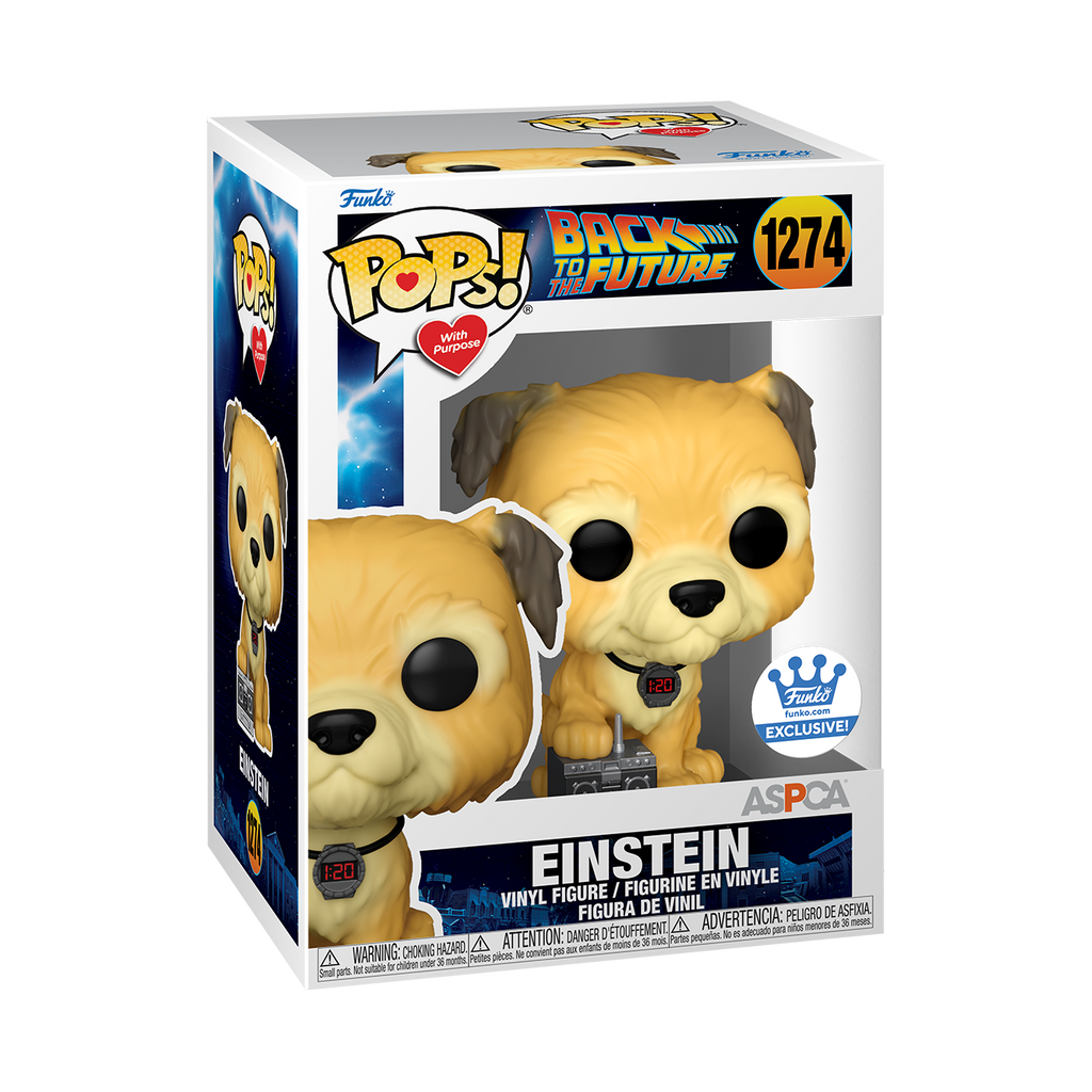 Funko Pop! Back To The Future - Einstein with Purpose #1274 [Funko