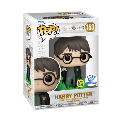 FUNKO POP! HARRY POTTER with FLOO POWDER GLOW [FUNKO SHOP EXCLUSIVE] #153