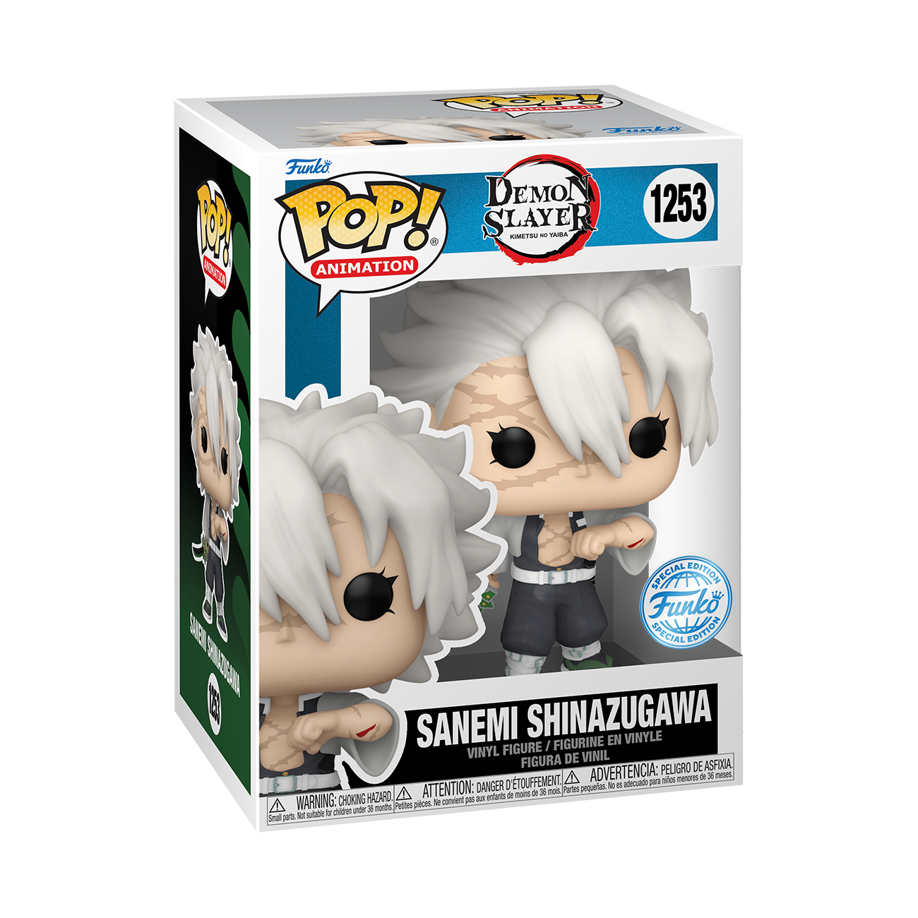 Funko Pop! Anime: Demon Slayer - Sanemi Shinazugawa #1253 [Funko Shop Exclusive]