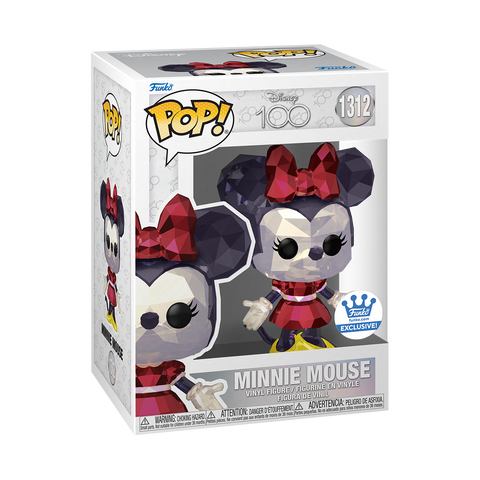 Funko Pop! Disney 100 MINNIE MOUSE FACET #1312 [FUNKO SHOP EXCLUSIVE]