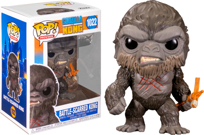 FUNKO POP! MOVIES: GODZILLA VS. KONG - BATTLE-SCARRED KONG #1022