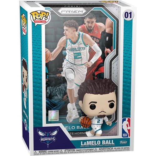 Funko Pop! Sports: NBA - LaMelo Ball (Trading Card Panini Prizm Cover) #01