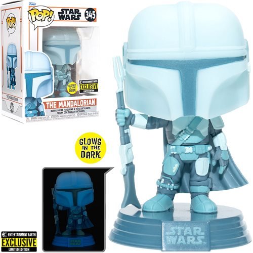 Funko Pop! Star Wars The Mandalorian Hologram Glow in the dark