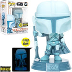 Funko Pop! Star Wars The Mandalorian Hologram Glow in the dark *Entertainment Earth Exclusive* #345