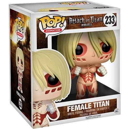 Funko Pop! Anime: Attack On Titan - Deluxe 6" Female Titan Form #233