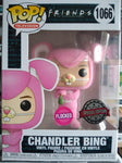 FUNKO POP! TELEVISION: FRIENDS - CHANDLER BING [FLOCKED - IN PINK BUNNY COSTUME] **2021 TARGET CON EXCLUSIVE** #1066