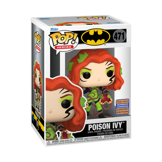 FUNKO POP! DC POISON IVY with VINES #471 [2023 WONDROUS CON EXCLUSIVE] *PREORDER*