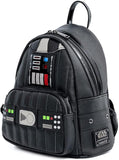 LOUNGEFLY EXCLUSIVE DARTH VADER STAR WARS LIGHT UP COSPLAY Mini Backpack