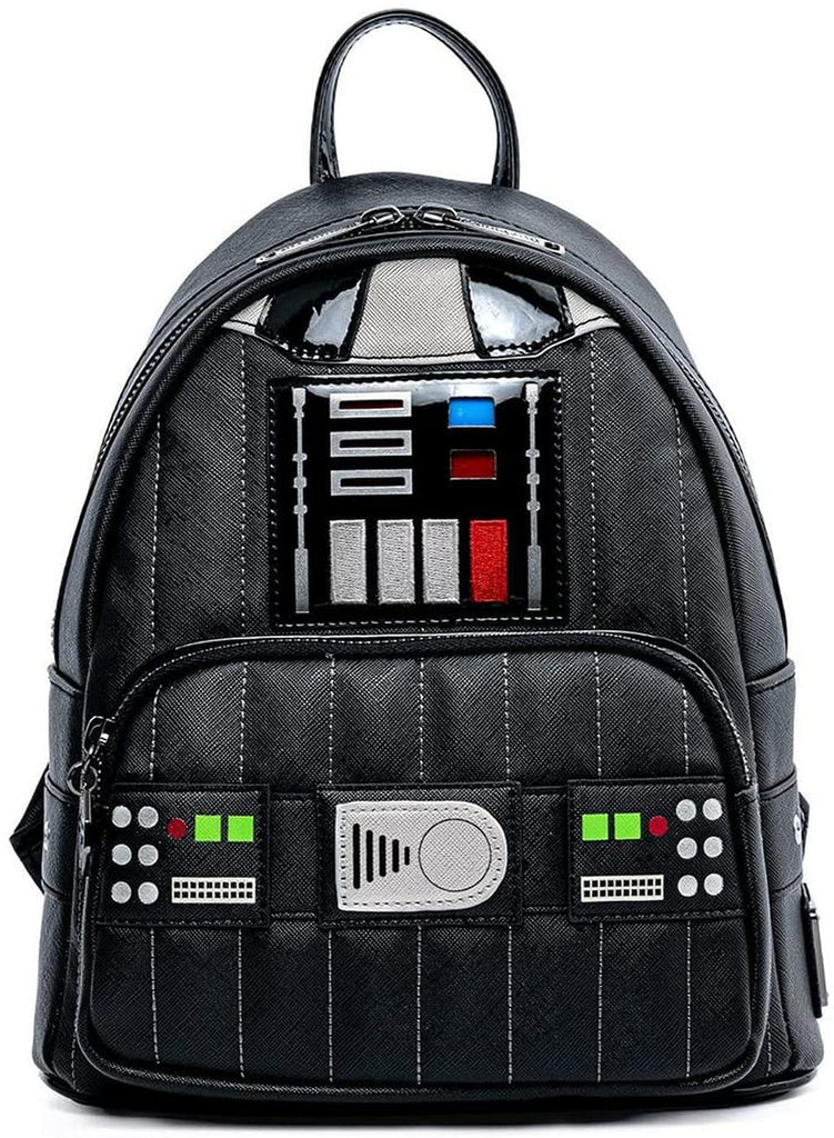 LOUNGEFLY EXCLUSIVE DARTH VADER STAR WARS LIGHT UP COSPLAY Mini Backpa MyPops