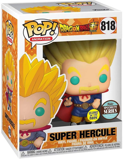 Funko Pop! Animation: Dragon Ball Super - Super Saiyan Hercule *GITD* #818 [SPECIALTY]