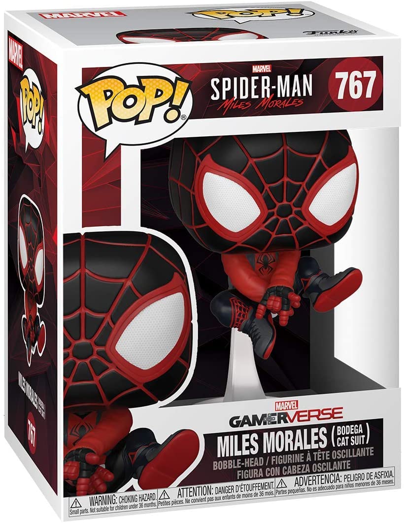 FUNKO POP! MARVEL - SPIDER-MAN: MILES MORALES [GAMERVERSE] - MILES MORALES [BODEGA CAT SUIT] #767