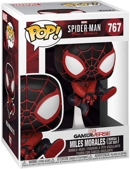 FUNKO POP! MARVEL - SPIDER-MAN: MILES MORALES [GAMERVERSE] - MILES MORALES [BODEGA CAT SUIT] #767