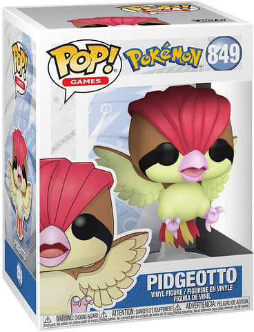 Funko Pop! Games: Pokemon Pidgeotto #849