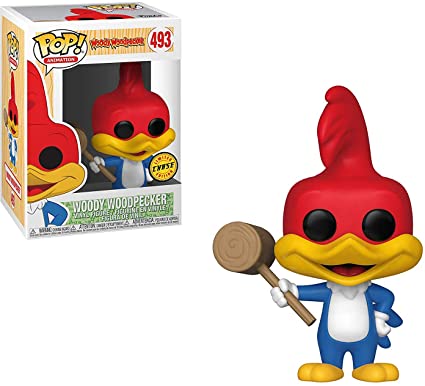 FUNKO POP! ANIMATION - WOODY WOODPECKER [W/ MALLET] **CHASE** #493