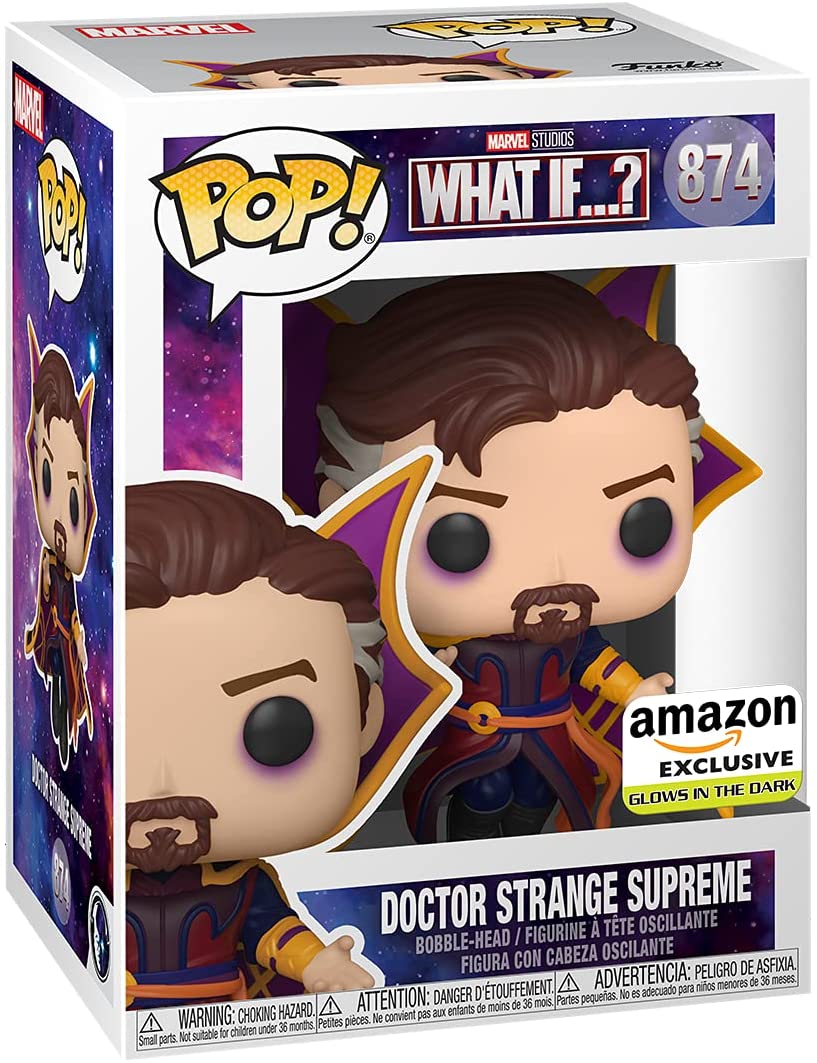 FUNKO POP! MARVEL: WHAT IF? - DOCTOR STRANGE SUPREME [GITD