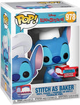 FUNKO POP! DISNEY: LILO & STITCH - STITCH [AS BAKER] **2020 NYCC EXCLUSIVE** #978