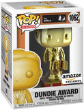 FUNKO POP! TELEVISION: THE OFFICE - DUNDIE AWARD [GOLD CHROME - CUSTOMIZABLE] **AMAZON EXCLUSIVE** #1062