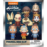 Avatar: The Last Airbender 3D Foam Bag Clip - Blind Bag Mystery Blind Bag Series 1