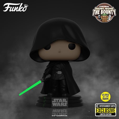 Funko Pop! Star Wars: The Mandalorian - Luke Skywalker #501 [Entertainment Earth Exclusive - GITD]