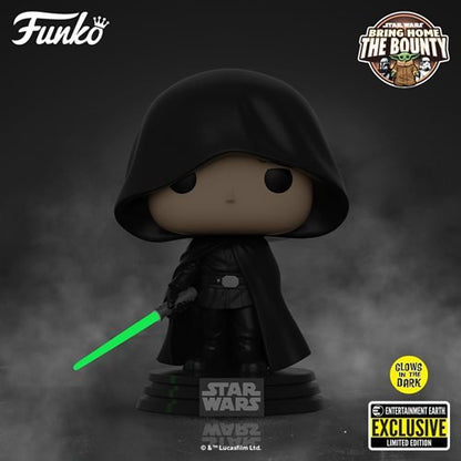 Funko Pop! Star Wars: The Mandalorian - Luke Skywalker #501 [Entertainment Earth Exclusive - GITD]
