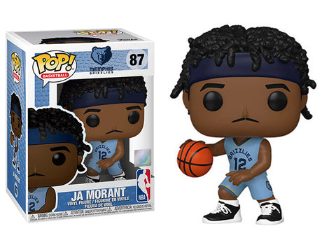 FUNKO POP! BASKETBALL [NBA]: MEMPHIS GRIZZLIES - JA MORANT [BLUE JERSEY] #87