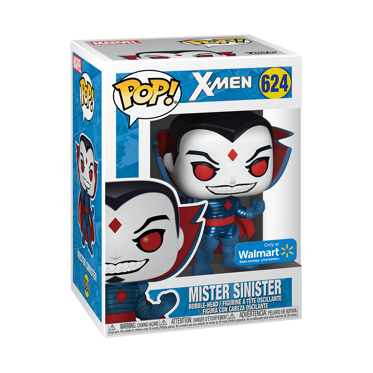 Funko POP! Marvel Mr.Sinister (Metallic) - Walmart Exclusive