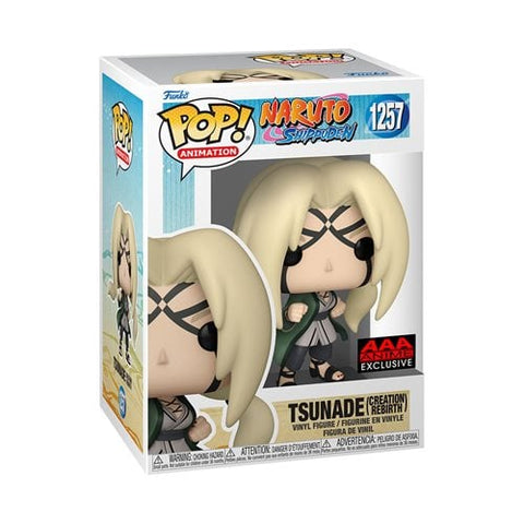 FUNKO POP! NARUTO SHIPPUDEN TSUNADE CREATION REBIRTH *AAA EXCLUSIVE* #1257