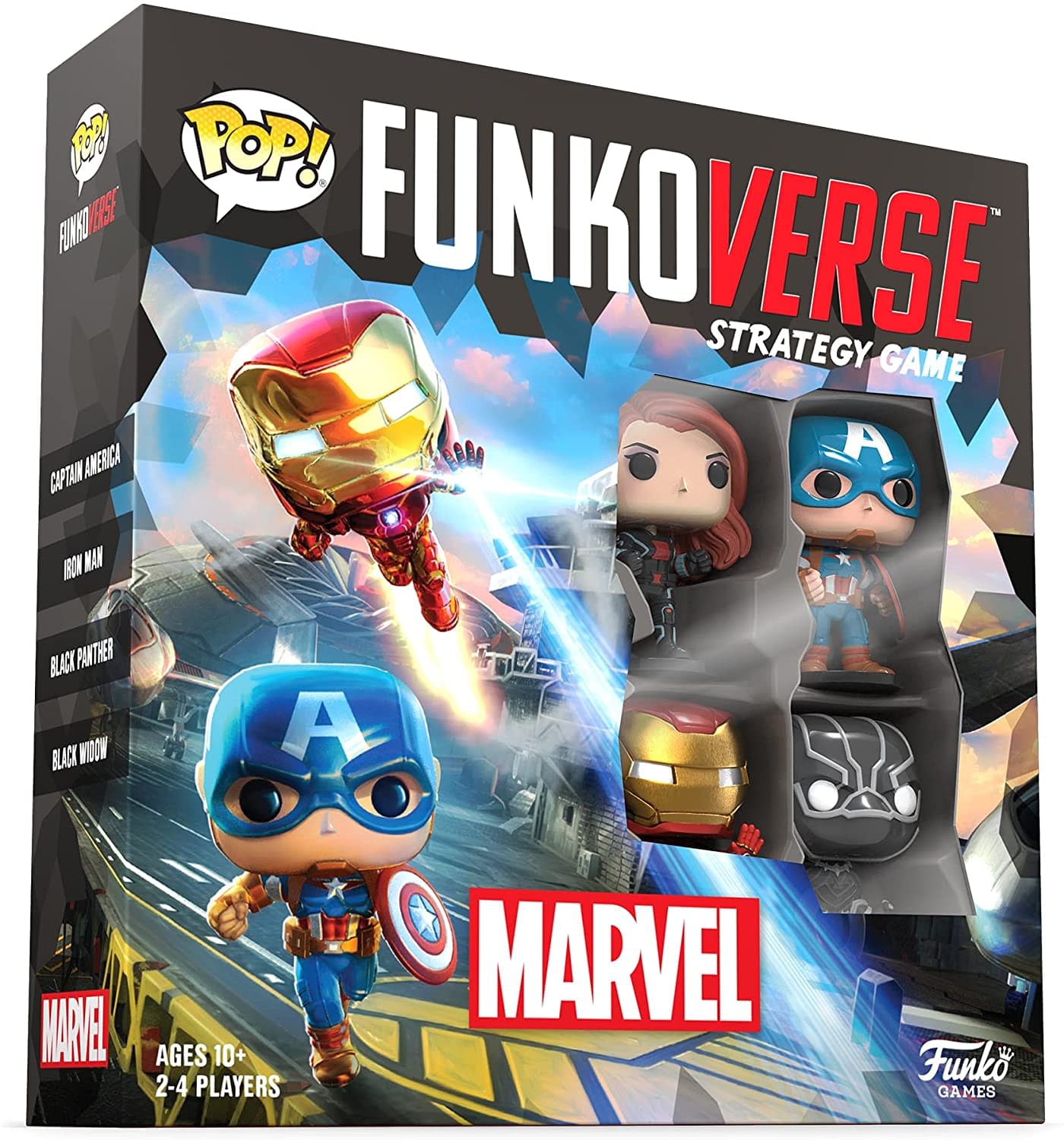 FunkoVerse MARVEL Avengers Strategy Game 100 (4 Pack Game)