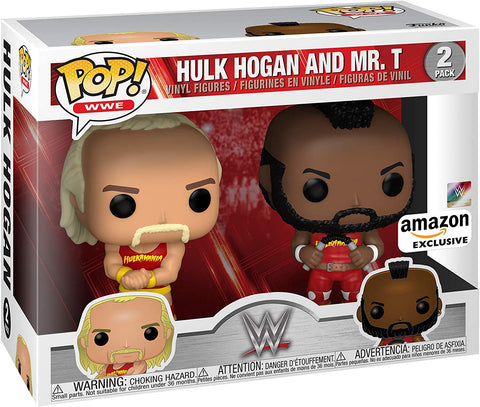 FUNKO POP! WWE - HULK HOGAN & MR. T **AMAZON EXCLUSIVE** [2 PACK]