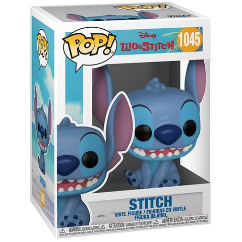 Funko Pop! Disney: Lilo & Stitch SMILING SEATED Stitch #1045