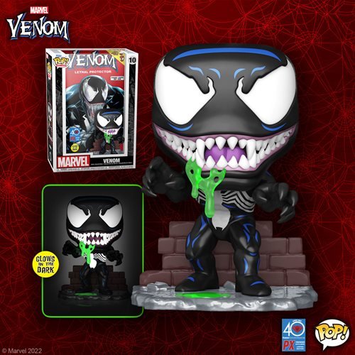 Funko Pop! MARVEL VENOM LETHAL GLOW IN THE DARK GITD COMIC COVER