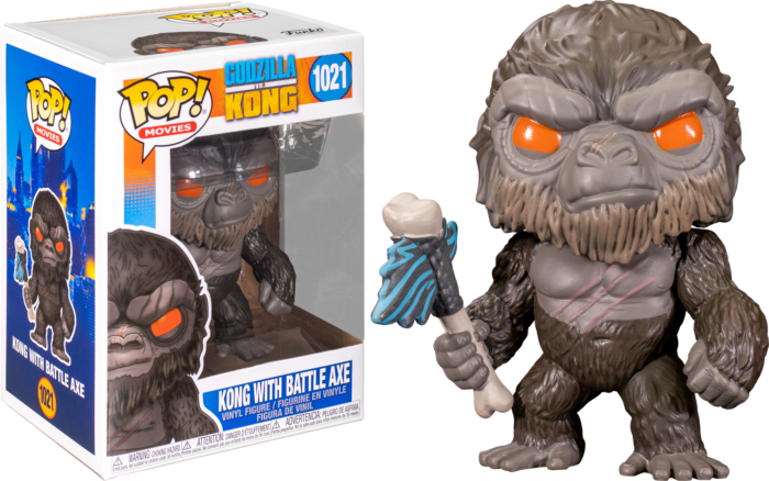 FUNKO POP! MOVIES: GODZILLA VS. KONG - KONG WITH BATTLE AXE #1021