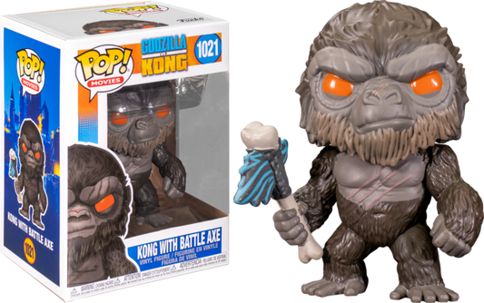 FUNKO POP! MOVIES: GODZILLA VS. KONG - KONG WITH BATTLE AXE #1021