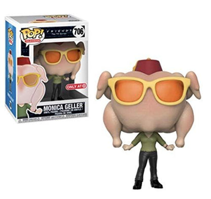 FUNKO POP! TELEVISION: FRIENDS - MONICA GELLER [TURKEY HEAD] **TARGET EXCLUSIVE** #706