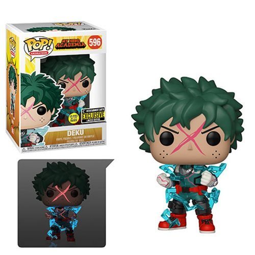Funko Pop! Anime: My Hero Academia - Deku (Full Cowl) #596 [Exclusive - GITD]