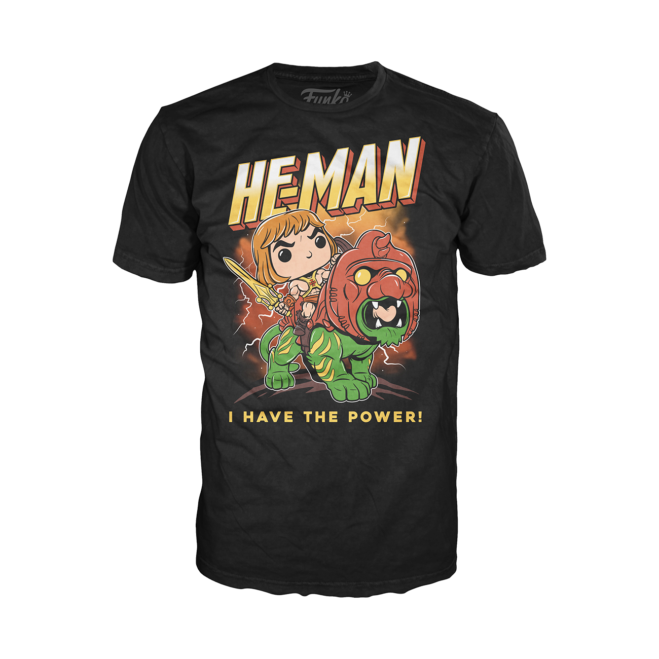 POP! & Tee: Masters of the Universe - He-Man (Glow) - sz Extra Large - Walmart Exclusive