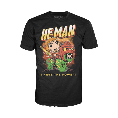 POP! & Tee: Masters of the Universe - He-Man (Glow) - sz Extra Large - Walmart Exclusive