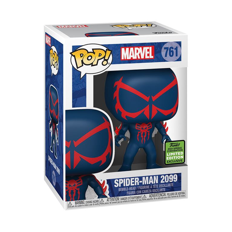 FUNKO POP! MARVEL - SPIDER-MAN 2099 **2021 ECCC EXCLUSIVE** #761