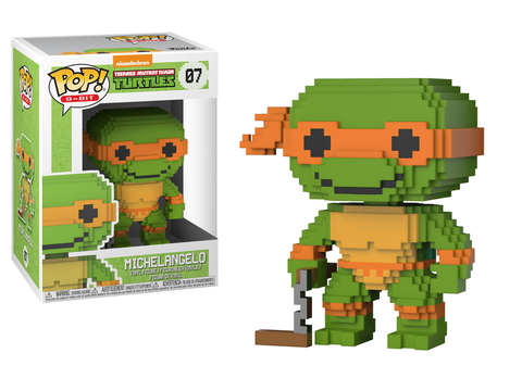 Funko Pop! 8-Bit: Teenage Mutant Ninja Turtles - Michelangelo #07