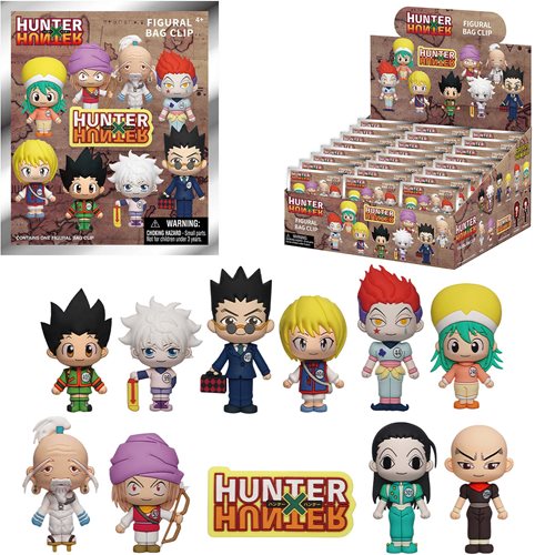 Hunter X Hunter 3D Foam Bag Clip - Blind Bag Mystery Blind Bag