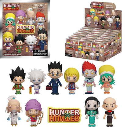 Hunter X Hunter 3D Foam Bag Clip - Blind Bag Mystery Blind Bag Series 1