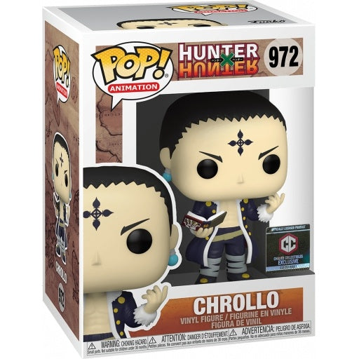 FUNKO POP! ANIMATION: HUNTER X HUNTER CHROLLO **CHALICE COLLECTIBLES EXCLUSIVE** #972