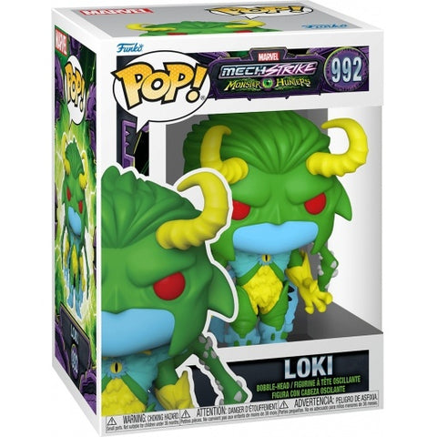FUNKO POP! MARVEL MECHSTRIKE MONSTER HUNTERS - LOKI #992