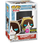 Funko Pop! Icons: Grumpy Cat (Flocked) #60 [EE EXCLUSIVE]